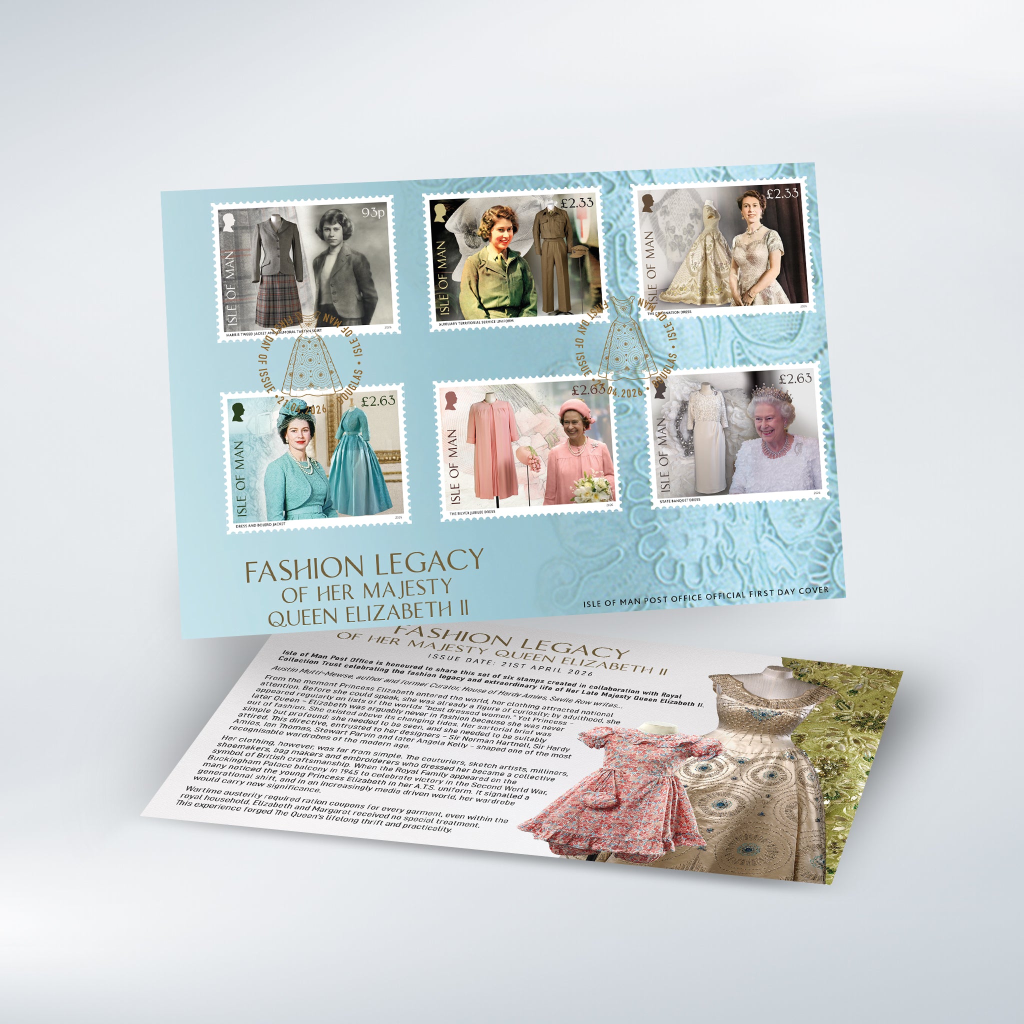 Fashion Legacy of Her Majesty Queen Elizabeth II First Day Cover