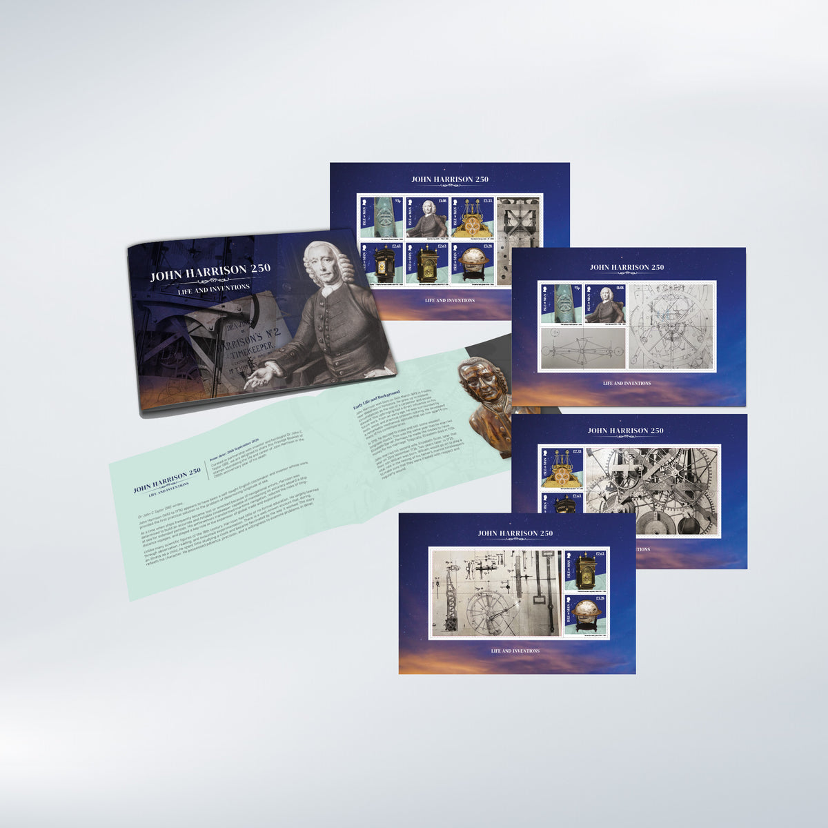 John Harrison Life & Inventions Prestige Booklet