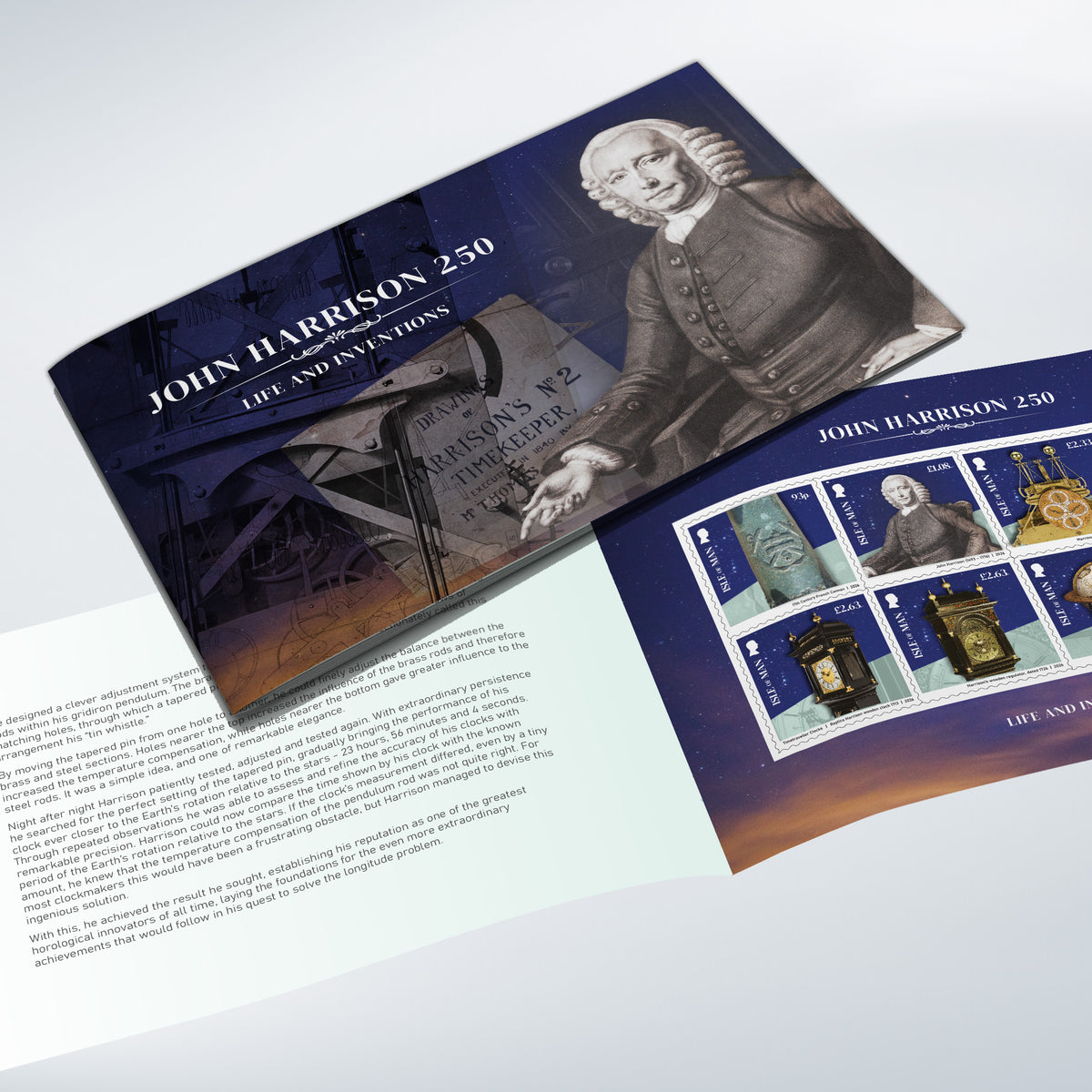 John Harrison Life & Inventions Prestige Booklet